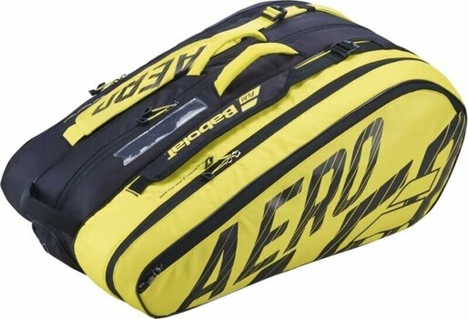 Tennis Bag Babolat Pure Aero RH X 12 Black/Yellow Tennis Bag - 3