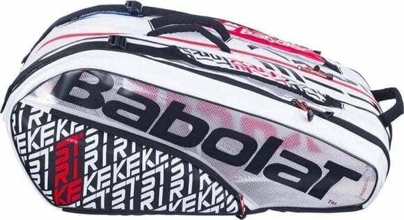 Tennis Bag Babolat Pure Strike RH X 12 White/Red Tennis Bag - 2