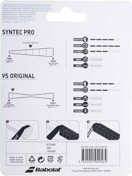 Dodatki za tenis Babolat Syntec Pro X1 + VS Original X3 Dodatki za tenis - 2