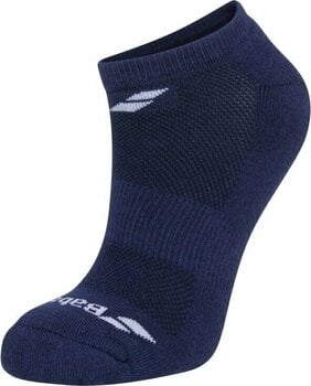 Socks Babolat Invisible 3 Pairs Pack White/Estate Blue/Grey 35-38 Socks - 2