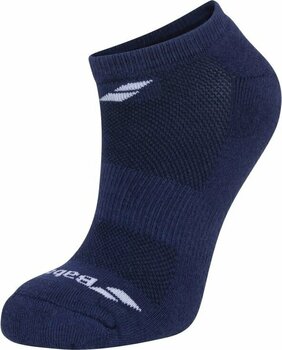 Socks Babolat Invisible 3 Pairs Pack White/Estate Blue/Grey 39-42 Socks - 2