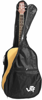 Gigbag for Acoustic Guitar WTF DR00 Gigbag for Acoustic Guitar Black - 4