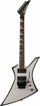 Electric guitar Jackson KEXMG Kelly White with Black Bevels - 2
