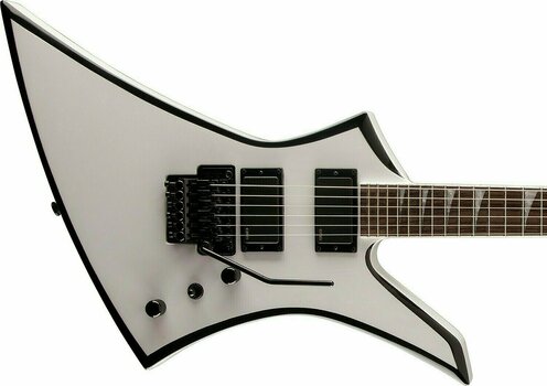 Electric guitar Jackson KEXMG Kelly White with Black Bevels - 3