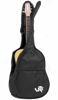 Gigbag for Acoustic Guitar WTF DR05 Gigbag for Acoustic Guitar Black - 4