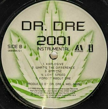 Disco de vinilo Dr. Dre - 2001 (Instrumentals Only) (2 LP) - 3