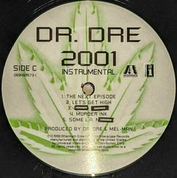 LP Dr. Dre - 2001 (Instrumentals Only) (2 LP) - 4