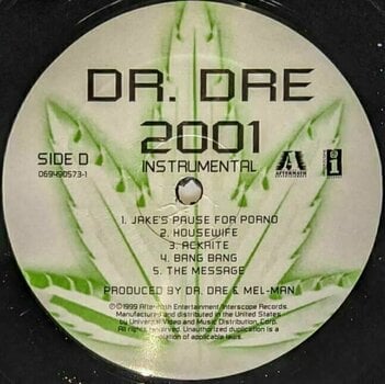 Vinyl Record Dr. Dre - 2001 (Instrumentals Only) (2 LP) - 5