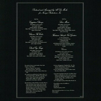 LP deska Al Di Meola - Casino (Reissue) (Remastered) (180g) (LP) - 5