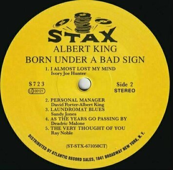 Hanglemez Albert King - Born Under A Bad Sign (Reissue) (Remastered) (180g) (LP) - 3