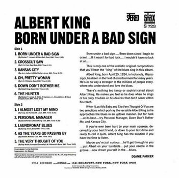 Vinyl Record Albert King - Born Under A Bad Sign (Reissue) (Remastered) (180g) (LP) - 4