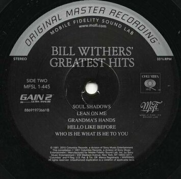 Disco de vinilo Bill Withers - Bill Withers' Greatest Hits (Reissue) (Remastered) (180g) (Limited Edition) (LP) Disco de vinilo - 3