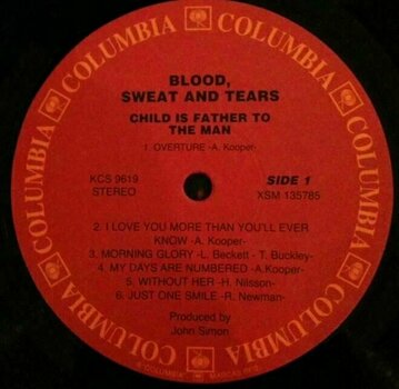 Vinyl Record Blood, Sweat & Tears - Child Is Father To The Man (Reissue) (Remastered) (180g) (LP) - 2