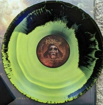 Vinyl Record Mors Principium Est - Liberate The Unborn Inhumanity (YelloWith Black Sunburst Vinyl) (Limited Edition) (2 LP) - 2