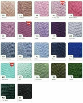 Fios para tricotar Alize Lanagold Fine 180 - 3