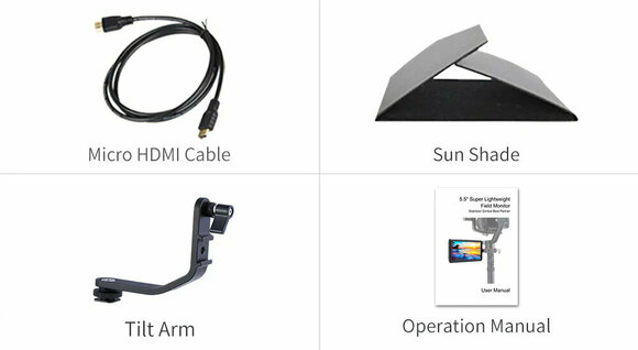 Video monitor Feelworld Monitor S55 V2 5.5'' Video monitor - 11