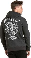 Outdoorová mikina Meatfly Leader Of The Pack Charcoal Heather S Outdoorová mikina - 2