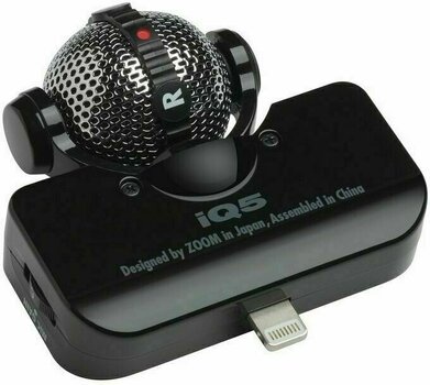 Microfono per smartphone Zoom iQ5 Black - 3