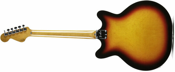 Halvakustisk basgitarr Fender Coronado Bass SB - 2