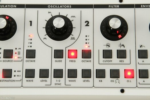 Syntetisaattori MOOG Slim Phatty White Edition - 3