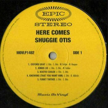 Vinyl Record Shuggie Otis - Here Comes Shuggie Otis (LP) - 2