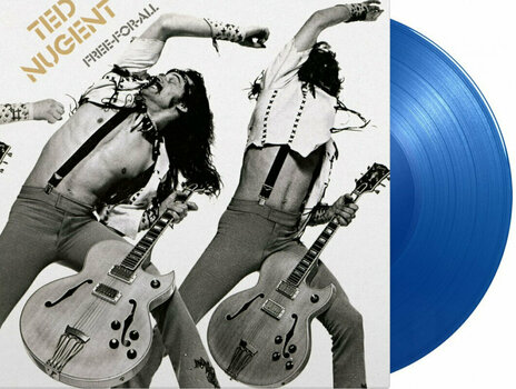 Disque vinyle Ted Nugent - Free For All (180g Gatefold) (Translucent Blue Vinyl) (LP) - 2