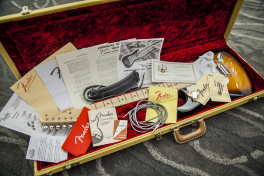 Guitare électrique Fender 60th Anniversary American Vintage 1954 Stratocaster 2TS - 6