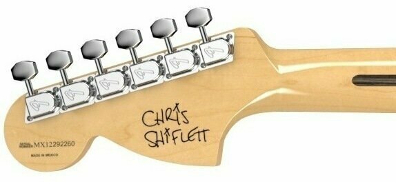 Elektrische gitaar Fender Chris ShiflettTelecaster Deluxe ArcticWhite - 2