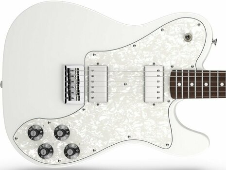 Elektrisk gitarr Fender Chris ShiflettTelecaster Deluxe ArcticWhite - 3