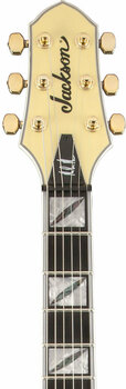 Guitarra elétrica de assinatura Jackson Mark Morton Dominio Pro Ivory - 3