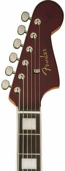 Elektrisk guitar Fender Troy Van Leeuwen Jazzmaster Bound RW Oxblood - 2