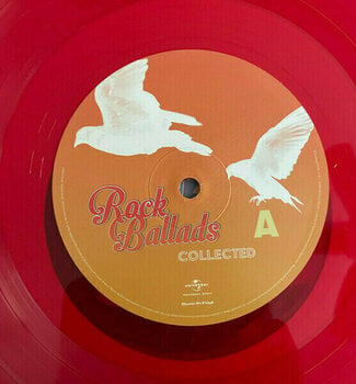 Disco de vinilo Various Artists - Rock Ballads Collected (180g) (Translucent Red Vinyl) (2 LP) - 2