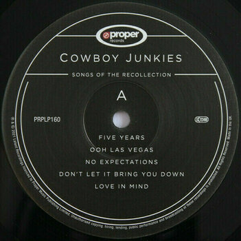 Vinyl Record Cowboy Junkies - Songs Of The Recollection (LP) - 2