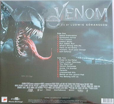Schallplatte Original Soundtrack - Venom (180g) (Clear & Black Marbled Vinyl) (LP) (Neuwertig) - 6