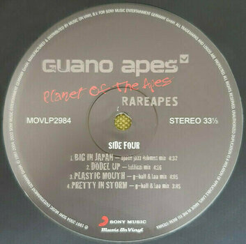Vinyl Record Guano Apes - Rareapes (180g) (Gatefold) (Silver & Black Marbled Vinyl) (2 LP) - 5