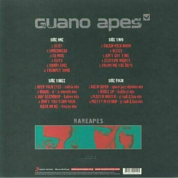 Δίσκος LP Guano Apes - Rareapes (180g) (Gatefold) (Silver & Black Marbled Vinyl) (2 LP) - 7