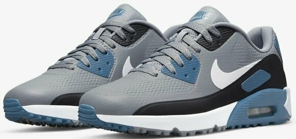 Golfsko til kvinder Nike Air Max 90 G Grey/White/Marina/Black 35 Golfsko til kvinder - 3