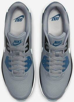 Női golfcipők Nike Air Max 90 G Grey/White/Marina/Black 35 Női golfcipők - 5