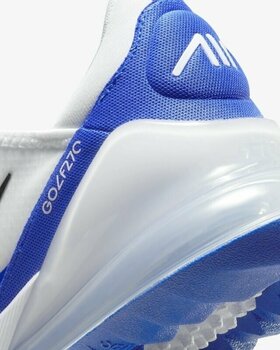 Chaussures de golf pour hommes Nike Air Max 270 G Golf Shoes White/Black/Racer Blue/Pure Platinum 44 - 8
