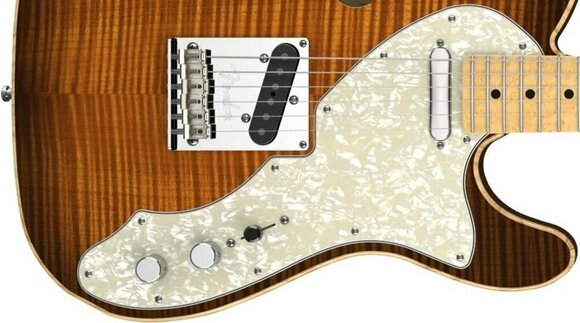 Electric guitar Fender Select Thinline Telecaster ViolinBurst - 3