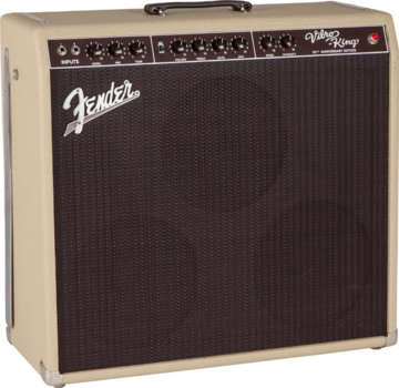 Amplificador combo a válvulas para guitarra Fender Vibro-King 20th Anniversary Edition Blonde - 2