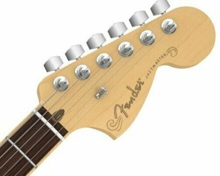 Electric guitar Fender Select Carved Maple Top Jazzmaster HH Ebony Transparent Burst - 4