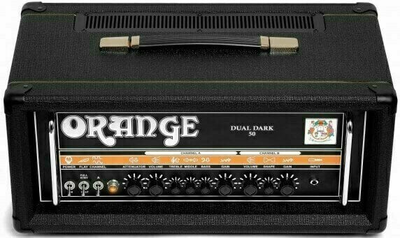 Röhre Gitarrenverstärker Orange Dual Dark-100 Black - 2