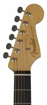 Dreadnought elektro-akoestische gitaar Fender Pro Custom Kingman C Fiesta Red - 4