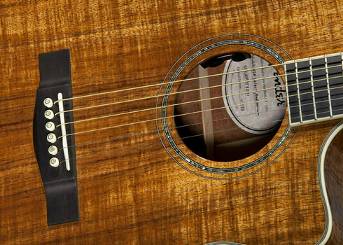 Electro-acoustic guitar Fender Classic Koa Auditorium Cutaway - 7