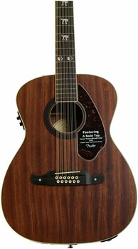 Signature Acoustic-electric Guitar Fender Tim Armstrong Hellcat 12 Natural - 3