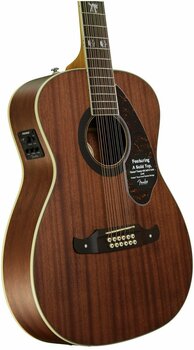 Signature Acoustic-electric Guitar Fender Tim Armstrong Hellcat 12 Natural - 4