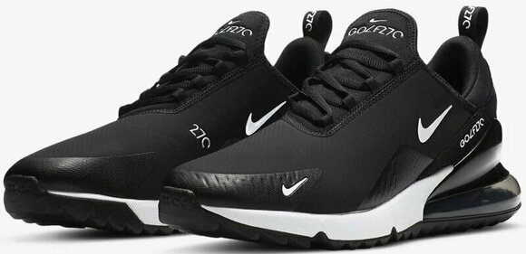 Dámske golfové boty Nike Air Max 270 G Golf Shoes Black/White/Hot Punch 36 - 3