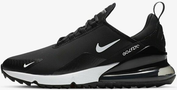 Ženski čevlji za golf Nike Air Max 270 G Golf Shoes Black/White/Hot Punch 35 - 2