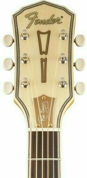 Signature Acoustic-electric Guitar Fender Ron Emory ''Loyalty'' Slope Shoulder Ash Butterscotch - 2